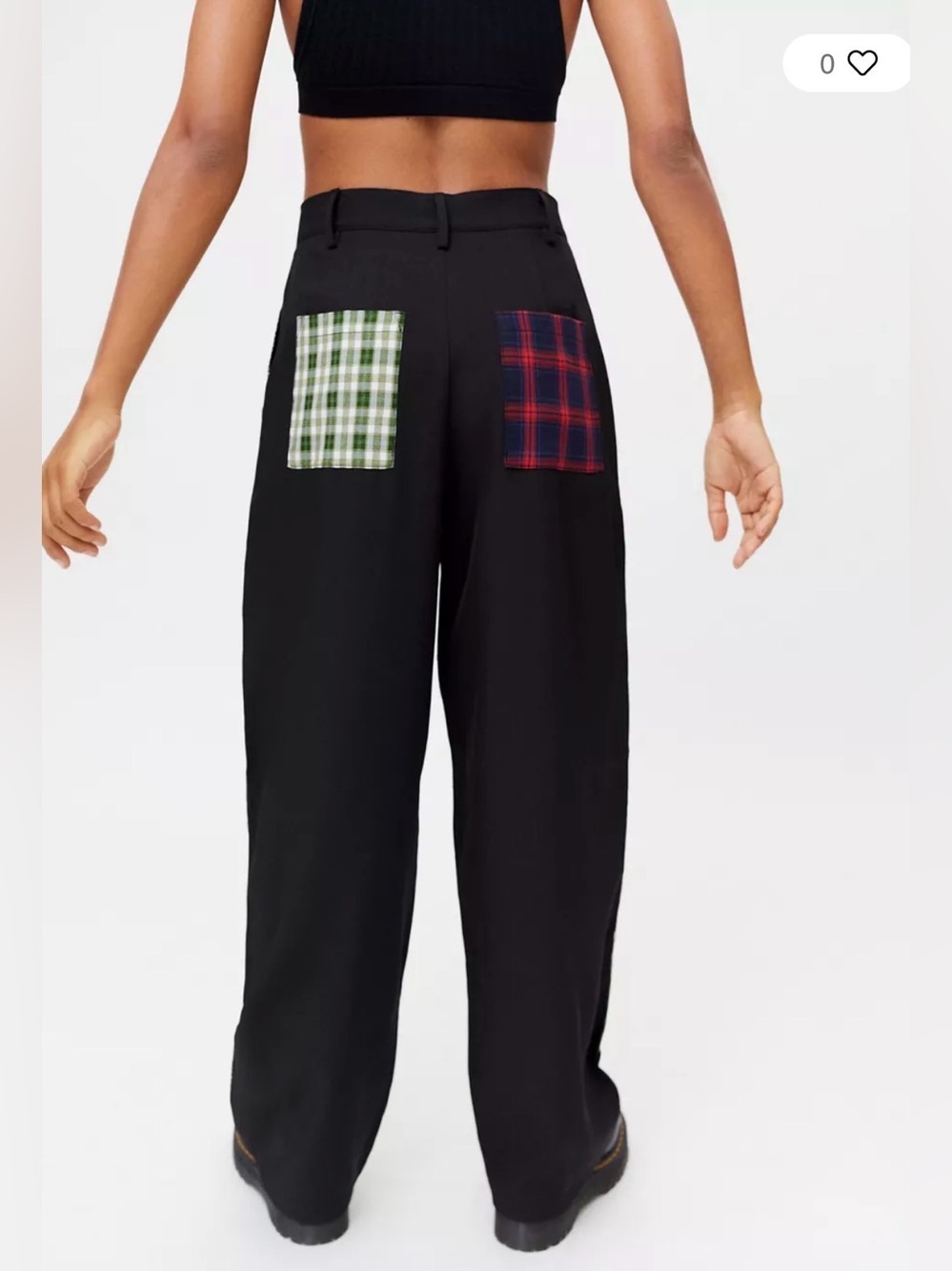 🆕The Ragged Priest - Error Patchwork High Rise Slouchy Straight Leg pant - Picture 4 of 15
